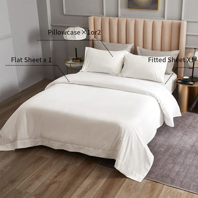 4 Piece King Bed Sheet Set - Brushed Microfiber Bedding - Bedding Sheets & Pillowcases - Deep Pockets - Easy Fit - Breathable & Cooling Sheets