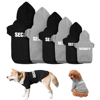 Pet Dog Winter Clothes Cat Puppy Coat Spring Hooded Security Sweater Jacket Clothing