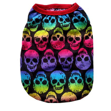 Load image into Gallery viewer, Yorkie Cute Skull Dog Clothes Pet Puppy Hooded Small Dog And Cat Apparel Colors XXS-5XL