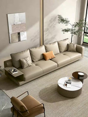 Leather Comfortable Soft Sofa