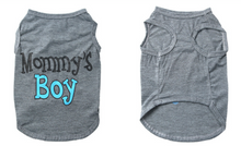 Load image into Gallery viewer, Small Dog And Cat Cloth Mommy&#39;s Boy Letter Printing Vest For Puppy Spring And Summer