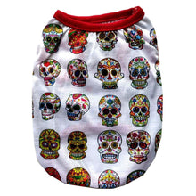 Load image into Gallery viewer, Yorkie Cute Skull Dog Clothes Pet Puppy Hooded Small Dog And Cat Apparel Colors XXS-5XL