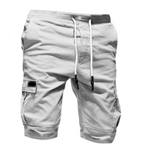 Load image into Gallery viewer, Men&#39;s Slim Fit Shorts Summer Casual Half Pants Pockets Button Short Trousers US