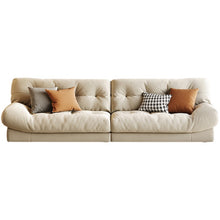 Load image into Gallery viewer, Cloth Comfortable White Sofa