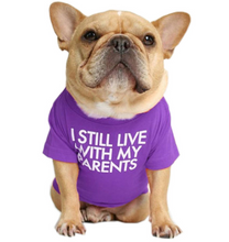 Load image into Gallery viewer, Pet Clothes Bulldog Round Collar 2Legs Color T-shirts Pug Small Dogs For Summer Spring