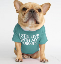 Load image into Gallery viewer, Pet Clothes Bulldog Round Collar 2Legs Color T-shirts Pug Small Dogs For Summer Spring