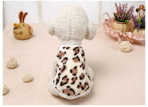 Cartoon Small Dog Winter Clothes Pet Puppy Cute Vest Dog And Cat Apparel 2 Colors XS-XL